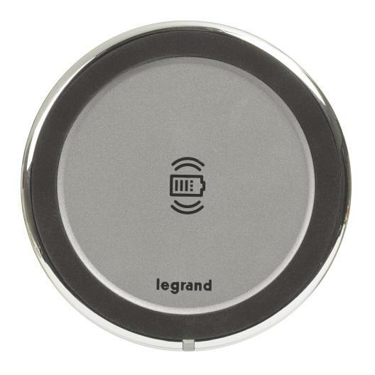 Legrand 077640L - Bezvadu lādētājs galda virsmai 15W IP44