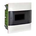 Legrand - 12 moduļu iebūvējamais sadales panelis IP40 balts/melns