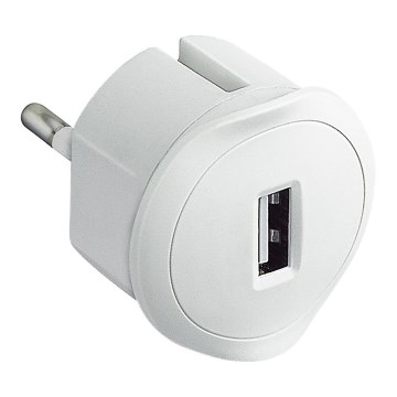Legrand 50680 - USB Spraudņa adapteris 230V/1,5A balts