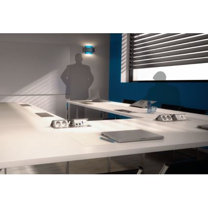 Legrand 54023 - Galda virsmas atvilktnes rāmis POP-UP 2x4M nerūsējošs