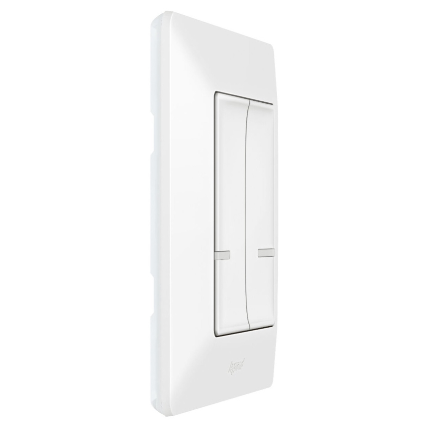 Legrand 752187- Viedais 2 pogu bezvadu slēdzis VALENA 1xCR2032 Wi-Fi IP40