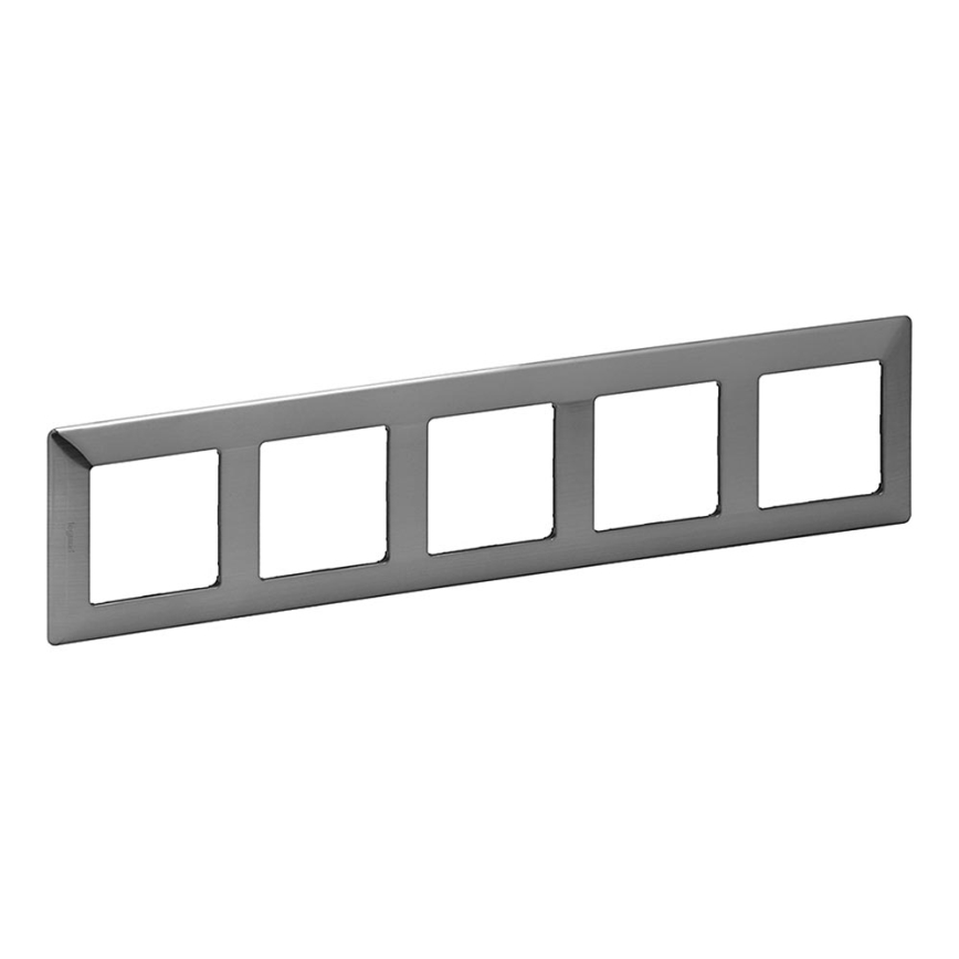 Legrand 754155 - Slēdža rāmis VALENA LIFE 5P nerūsējošs