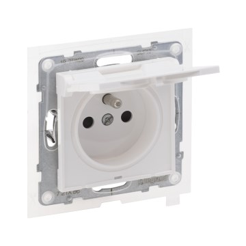 Legrand - Āra mājas kontaktligzda bez rāmja NILOE STEP 250V IP44 balta