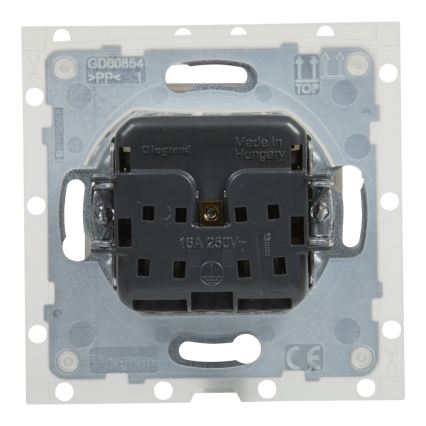 Legrand - Āra mājas kontaktligzda bez rāmja NILOE STEP 250V IP44 balta
