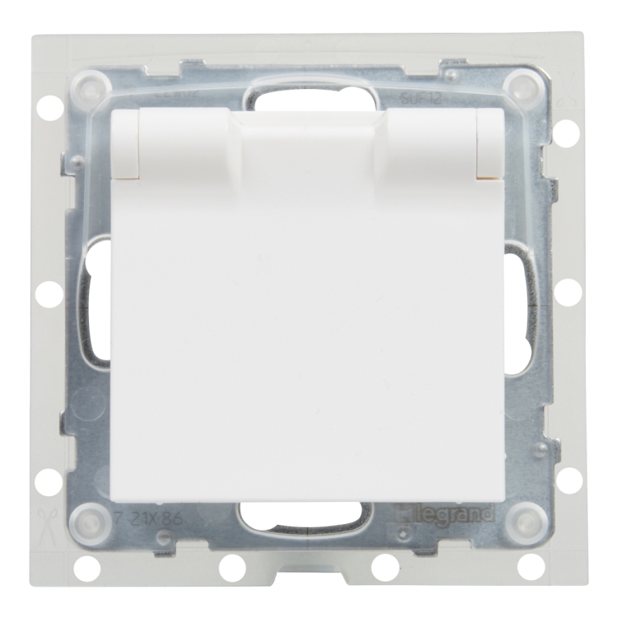 Legrand - Āra mājas kontaktligzda bez rāmja NILOE STEP 250V IP44 balta