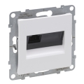 Legrand - Ethernet ligzda RJ45 bez rāmja SUNO balta