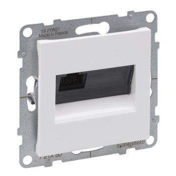 Legrand - Ethernet ligzda RJ45 bez rāmja SUNO balta