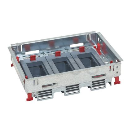 LEGRAND - Grīdas kaste betona grīdai 12 moduļi (6 ierīces 45x45)