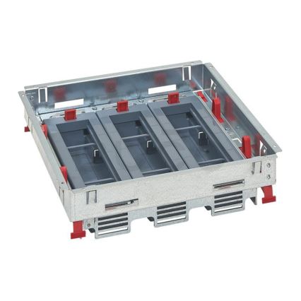 LEGRAND - Grīdas kaste betona grīdai 24 moduļi (12 ierīces 45x45)