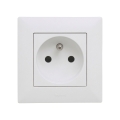 Legrand - Mājas kontaktligzda ar rāmi NILOE STEP 250V balta