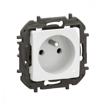 Legrand - Mājas kontaktligzda bez rāmja NILOE 250V balta