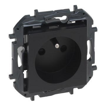 Legrand - Mājas kontaktligzda bez rāmja NILOE STEP 250V melna