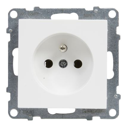 Legrand - Mājas kontaktligzda bez rāmja SUNO 250V balta