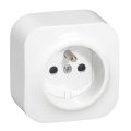 Legrand - Mājas sienas kontaktligzda FORIX 250V balta