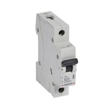 Legrand - Moduārais vienpolu pārtraucējs RX3 1P B 20A 6000A