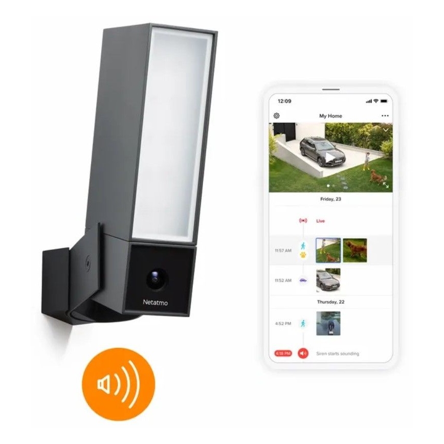 Legrand NOC-PRO - Āra kamera ar LED apgaismojumu Full HD 1080p 230V Wi-Fi IPX6