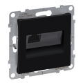 Legrand - RJ45 Ethernet ligzda bez rāmja SUNO melna
