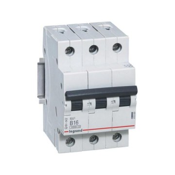 Legrand - Trīspolīgs automāts RX3 3P B 16A 6000A