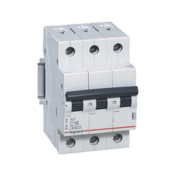 Legrand - Trīspolju automāts RX3 3P C 16A 6000A