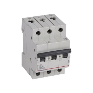 Legrand - Trīspolu automāts RX3 3P B 25A 6000A