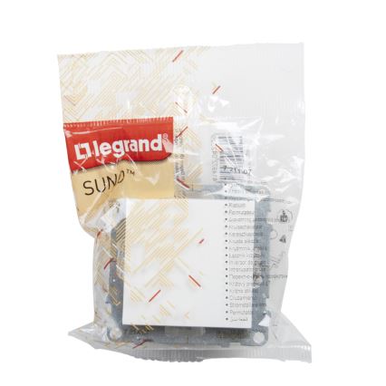 Legrand - Vienpolārs slēdzis Nr. 1/0 bez rāmja SUNO balts