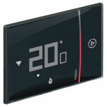 Legrand XG8002 - Viedais termostats SMARTHER 230V Wi-Fi melns