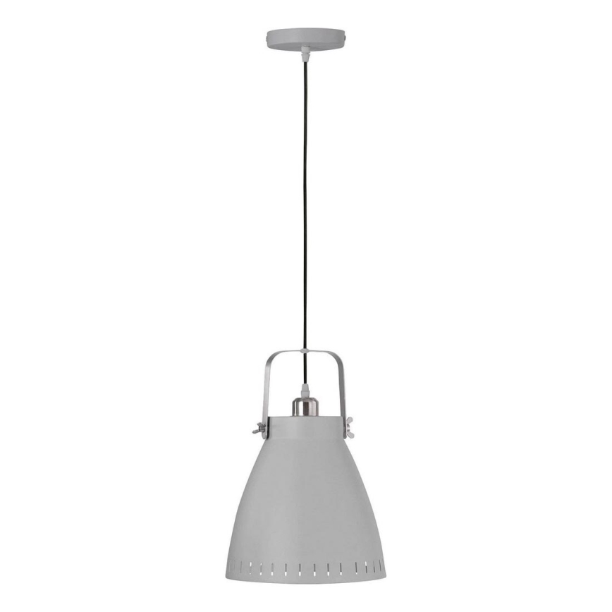Leuchten Direkt 11059-15 - Lustra ar auklu EVA 1xE27/60W/230V d. 21,5 cm pelēka