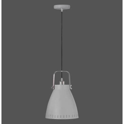 Leuchten Direkt 11059-15 - Lustra ar auklu EVA 1xE27/60W/230V d. 21,5 cm pelēka