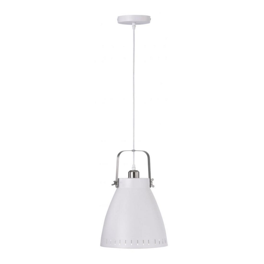 Leuchten Direkt 11059-16 - Lustra ar auklu EVA 1xE27/60W/230V d. 21,5 cm balta