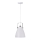 Leuchten Direkt 11059-16 - Lustra ar auklu EVA 1xE27/60W/230V d. 21,5 cm balta