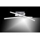 Leuchten Direkt 11270-55 - LED Virsapmetuma lustra SIMON 2xLED/5W/230V matēts hroms