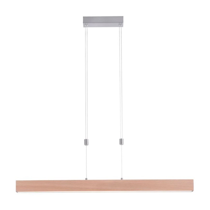 Leuchten Direkt 11420-78 - LED Aptumšojama griestu gaismeklis uz auklas AMANDA LED/30W/230V