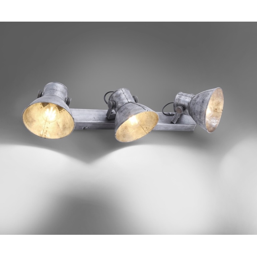 Leuchten Direkt 11480-77 - Starmetis SAMIA 3xE27/25W/230V