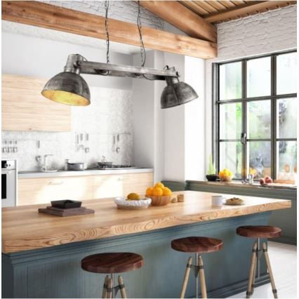 Leuchten Direkt 11483-77 - Lustra ar auklu SAMIA 2xE27/25W/230V