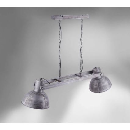 Leuchten Direkt 11483-77 - Lustra ar auklu SAMIA 2xE27/25W/230V