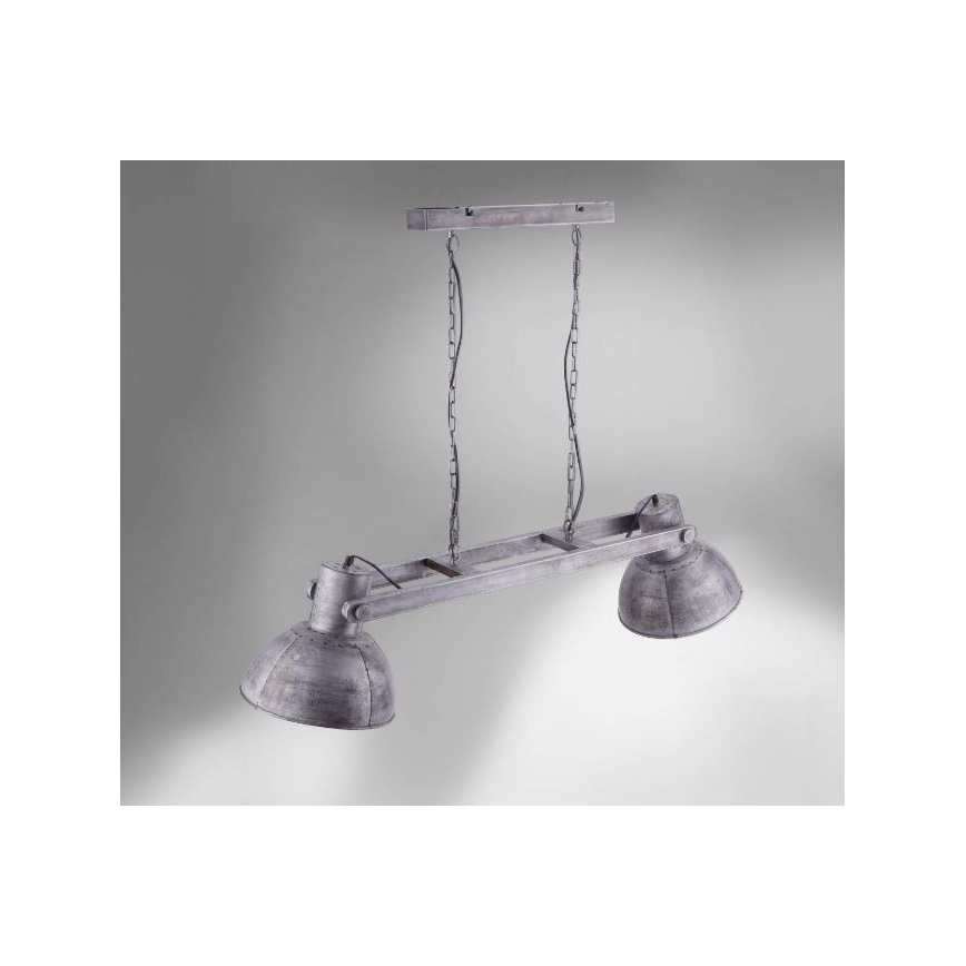 Leuchten Direkt 11483-77 - Lustra ar auklu SAMIA 2xE27/25W/230V