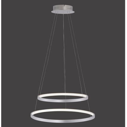 Leuchten Direkt 11525-21 - LED lustra ar auklu CIRCLE 1xLED/15W/230V + LED/25W