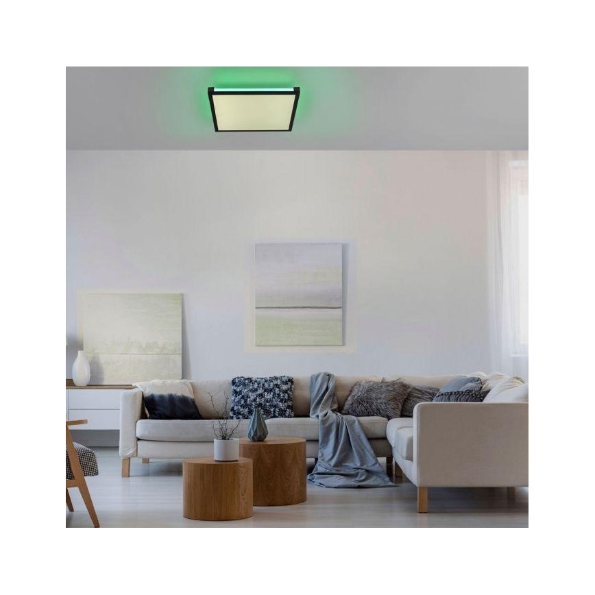 Leuchten Direkt 11621-18 - LED RGB Aptumšojams griestu gaismeklis MARIO LED/24W/230V 2700-5000K + TP