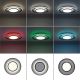 Leuchten Direkt 11627-18 - LED RGB Aptumšojams gaismeklis ARENDA LED/31W/230V 2700-5000K + tālvadības pults