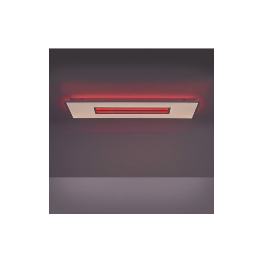 Leuchten Direkt 11646-16 - LED RGB Aptumšojams griestu gaismeklis RECESS 1xLED/41W/230V + 1xLED/7,5W + tālvadības pults