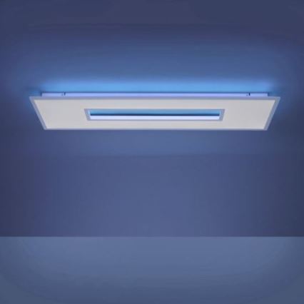 Leuchten Direkt 11646-16 - LED RGB aptumšojams griestu gaismeklis RECESS LED/41W/230V + LED/7,5W + tālvadības pults