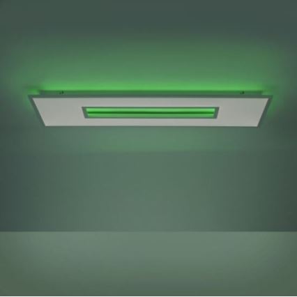 Leuchten Direkt 11646-16 - LED RGB aptumšojams griestu gaismeklis RECESS LED/41W/230V + LED/7,5W + tālvadības pults