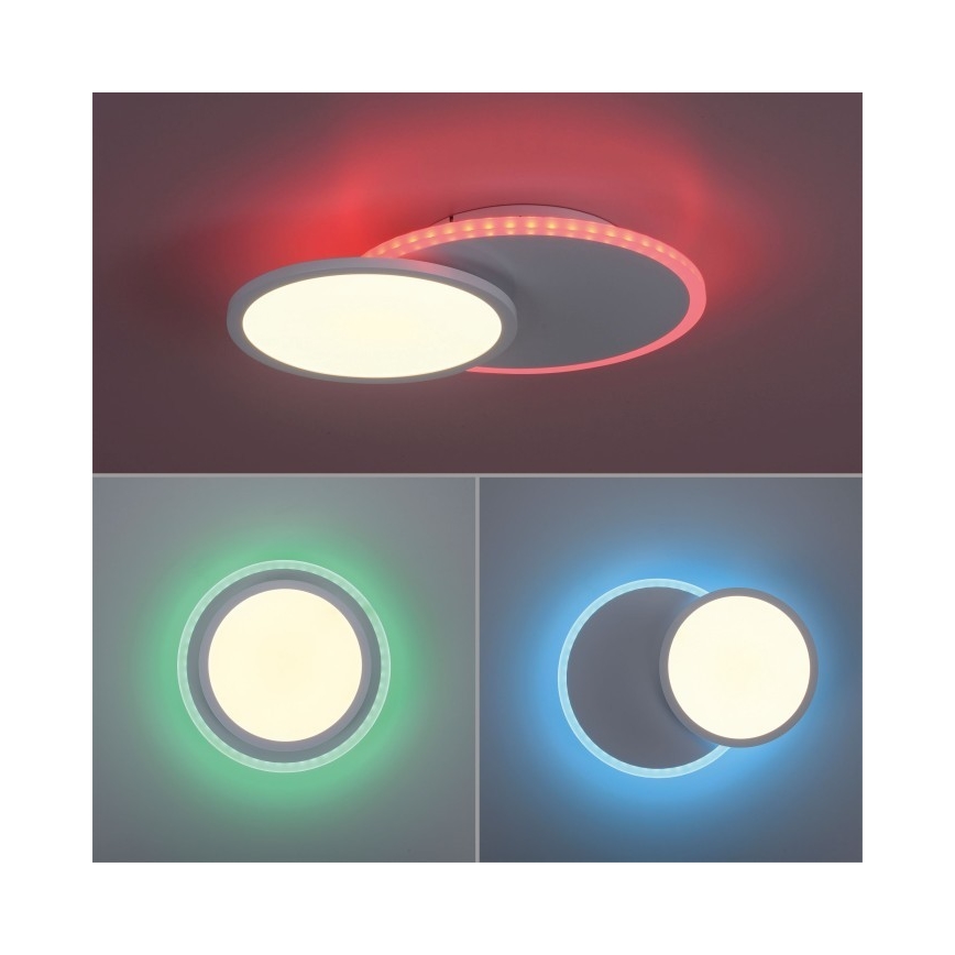Leuchten Direkt 11662-16 - LED RGB Aptumšojama griestu lampa ARENDA LED/21W/230V + tālvadības pults
