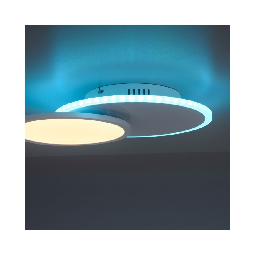 Leuchten Direkt 11662-16 - LED RGB Aptumšojama griestu lampa ARENDA LED/21W/230V + tālvadības pults