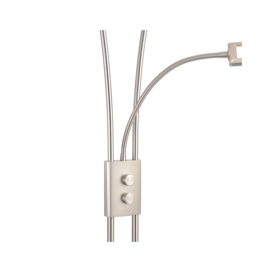 Leuchten Direkt 11722-55 - LED Aptumšojama lampa MARIAN LED/25W/230V + LED/3,6W