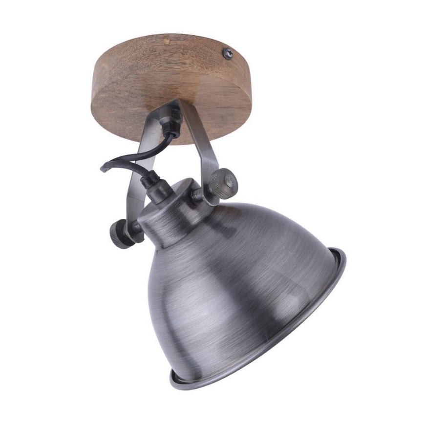 Leuchten Direkt 11981-77 - Lampa SAMIA 1xE14/40W/230V sudraba