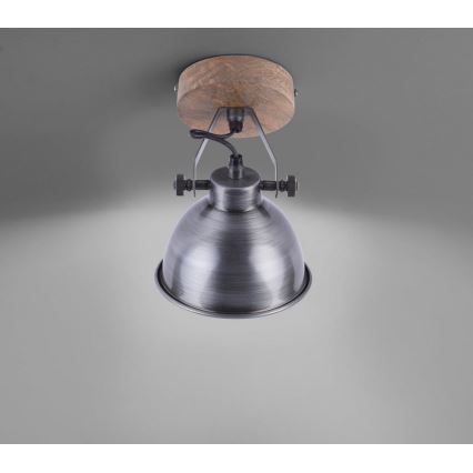Leuchten Direkt 11981-77 - Lampa SAMIA 1xE14/40W/230V sudraba