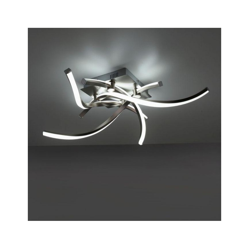 Leuchten Direkt 11995-55 - LED RGB Aptumšojama virsapmetuma lustra SWING LED/24,4W/230V 2700-5000K + tāllvadības pults