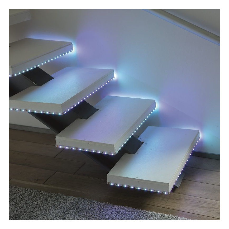 Leuchten Direkt 1210-70-BH - LED RGB Aptumšojama josla TEANIA 3m 16,2W/12/230V + tālvadības pults