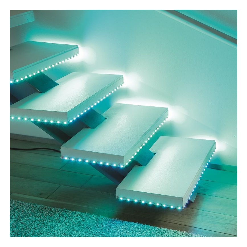 Leuchten Direkt 1210-70-BH - LED RGB Aptumšojama josla TEANIA 3m 16,2W/12/230V + tālvadības pults